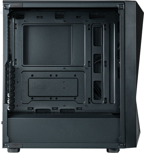 CoolerMaster CMP 520 Gaming Midi Tower Κουτί Υπολογιστή με Πλαϊνό Παράθυρο και RGB Φωτισμό Μαύρο