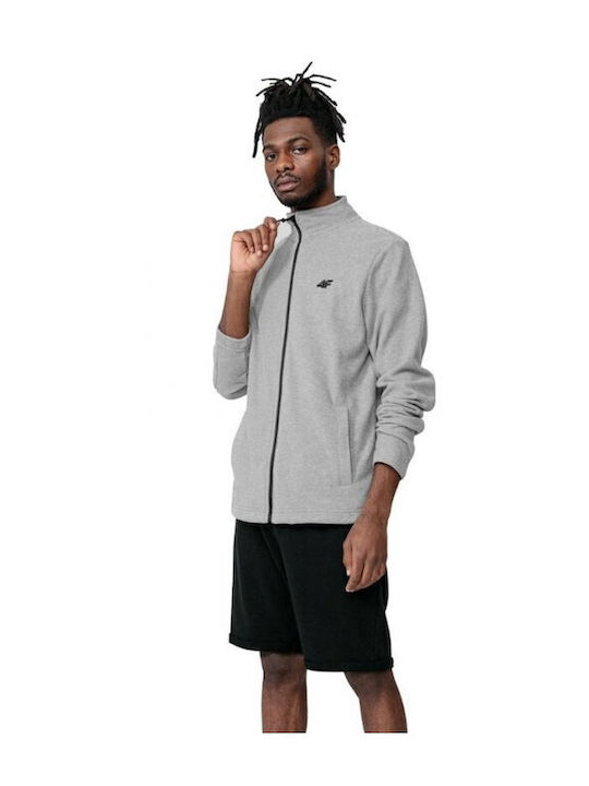 Ανδρική Ζακέτα Fleece Γκρι