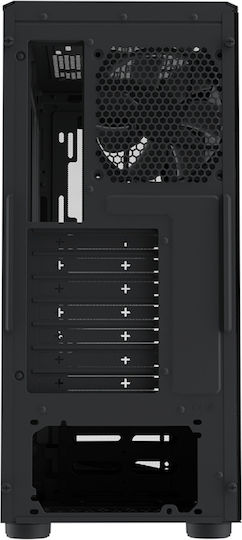 CoolerMaster CMP 520L Gaming Midi Tower Κουτί Υπολογιστή με Πλαϊνό Παράθυρο Μαύρο