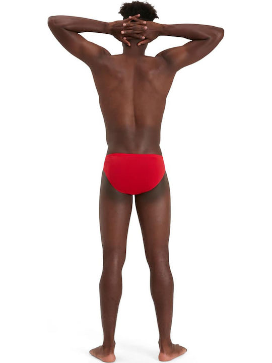Speedo Eco Endurance Мъжки Бански Слип Червен