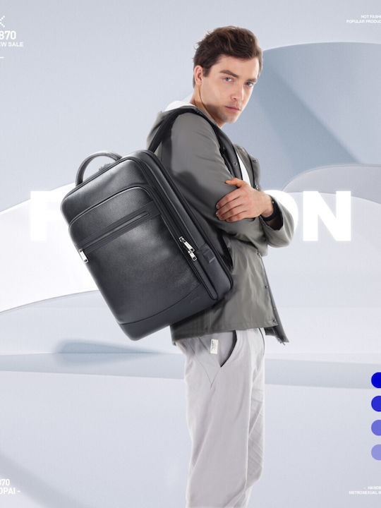 Bopai Αδιάβροχη Τσάντα Πλάτης για Laptop 15.6" σε Μαύρο χρώμα 61-121561