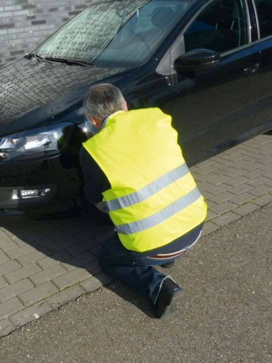 Carpoint Ανδρικό Γιλέκο Εργασίας με Ανακλαστικές Ταινίες Κίτρινο Carpoint Ανδρικό Γιλέκο Εργασίας με Ανακλαστικές Ταινίες Κίτρινο