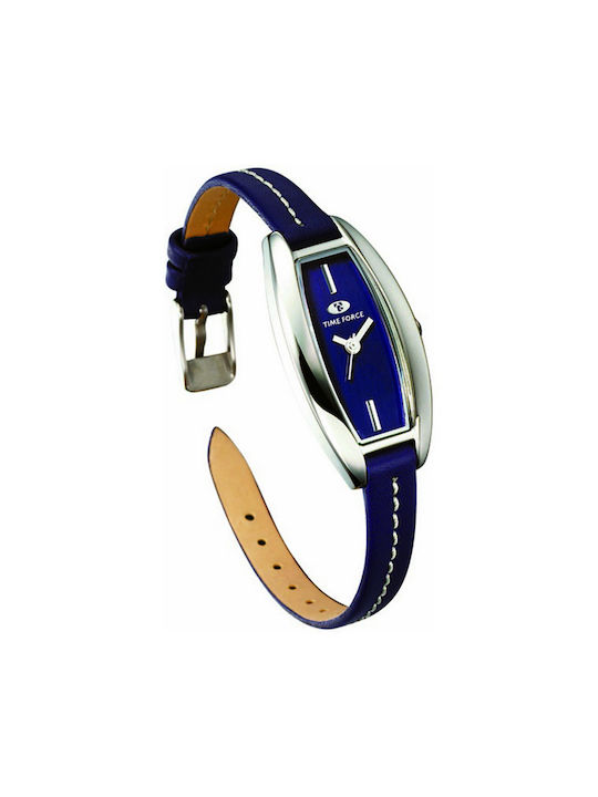 Time Force Watch with Blue Leather Strap S0324668