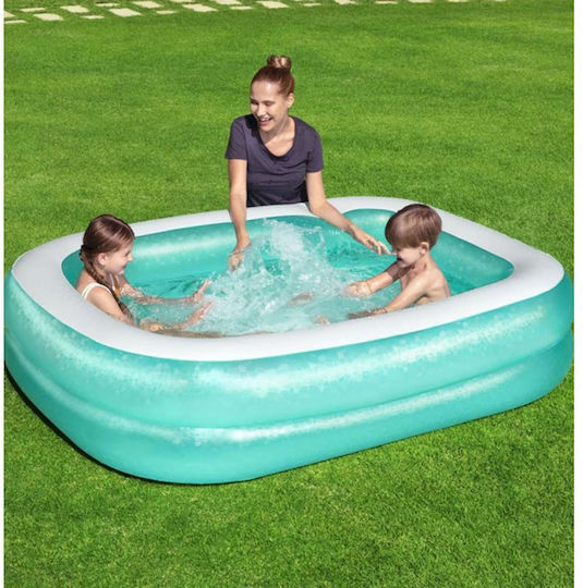 Bestway Swimming Pool 450lt Inflatable 201x150x51cm Turquoise