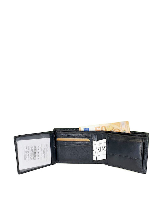 Leather Men's Wallet Classic with RFID Black