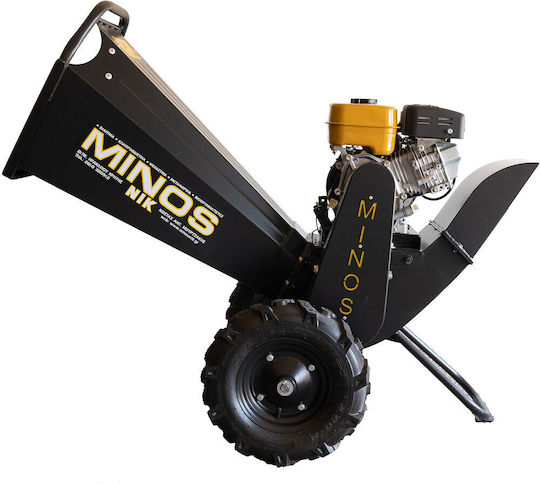 Minos Nik Mini Astschredder Benzin mit Robin Motor Boden