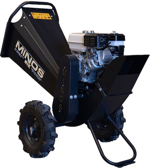 Minos Nik Mini Θρυμματιστής Κλαδιών Βενζίνης με Κινητήρα Honda Εδάφους