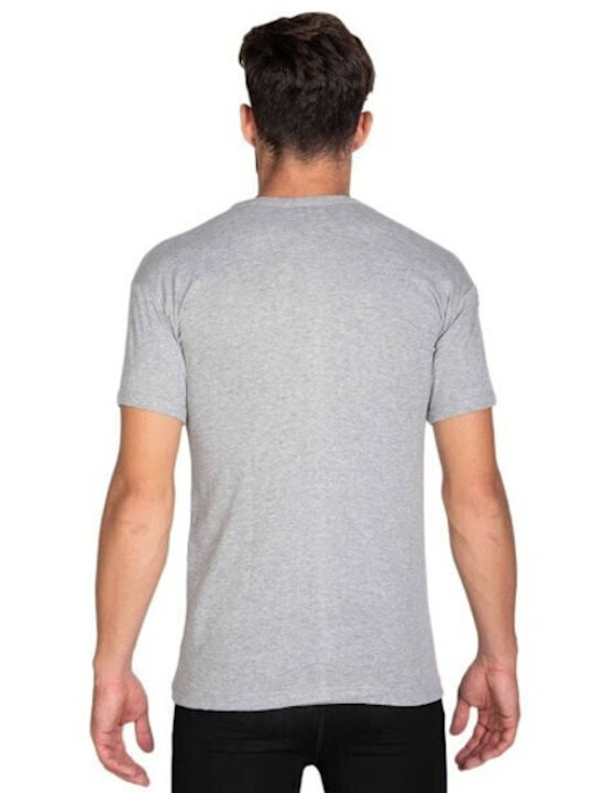 Onurel Men's Short Sleeve Undershirt Gray