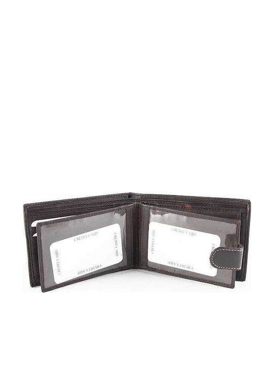 Leather Men's Wallet Brown