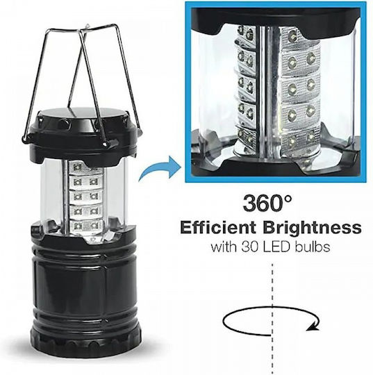 YD-7989 Акумулаторен LED Фенер за Къмпинг 100 Лумени