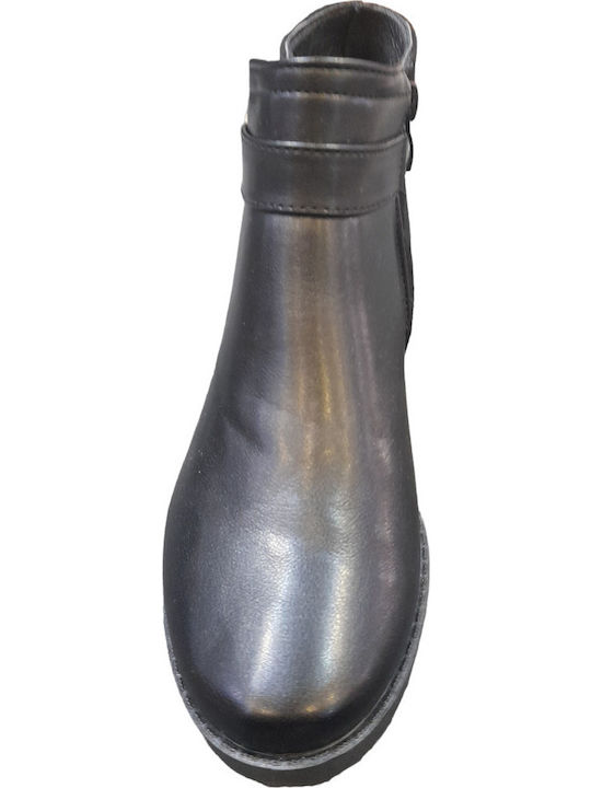 Stiefeletten Damen Schwarz