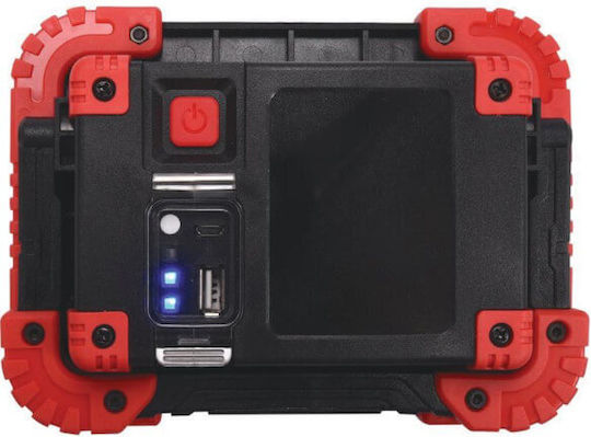 Yato Προβολέας Εργασίας Μπαταρίας LED IP65 με Φωτεινότητα έως 800lm Φακός 10W