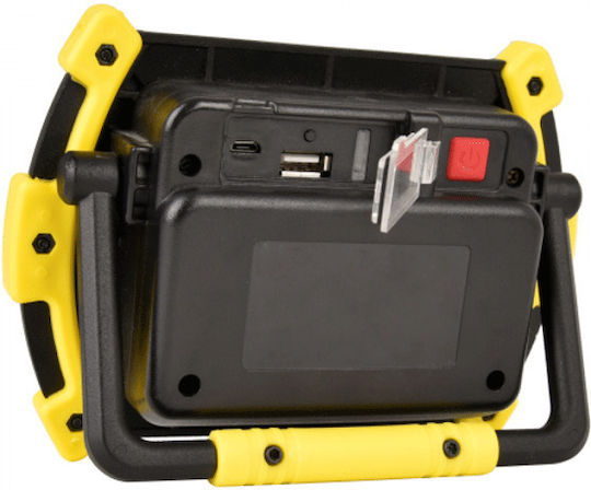 Elvhx Battery Jobsite Light LED IP44 with Brightness up to 1000lm