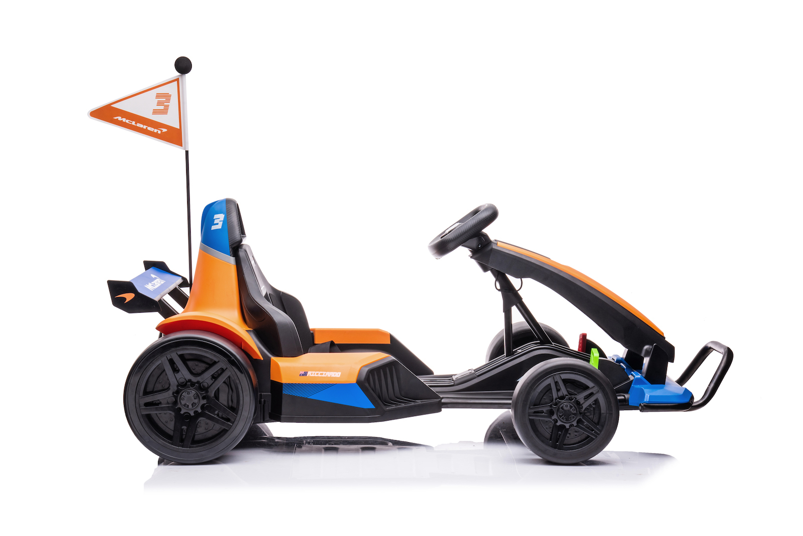 Παιδικό Ηλεκτροκίνητο Go Kart Μονοθέσιο Licensed Mclaren Kart 24 Volt