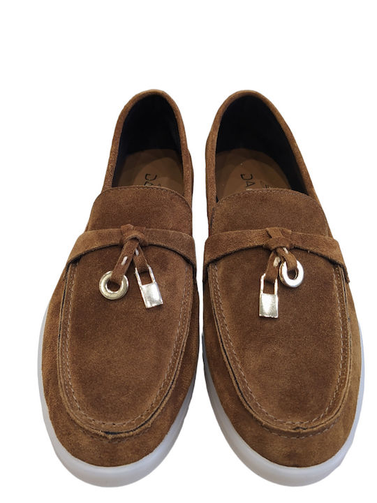 Women's Loafers in Brown Color