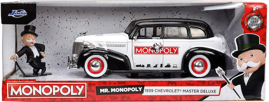 Jada Toys Domnul Monopoly: 1939 Chevy Master Figurină de acțiune la scară 1:24
