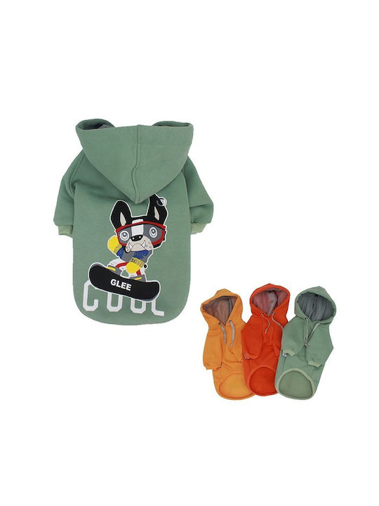 Glee Luno Dog Sweatshirt in Green Colour XL