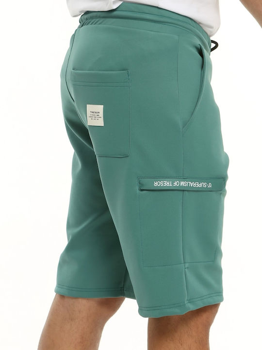 Tresor Men's Athletic Shorts Green