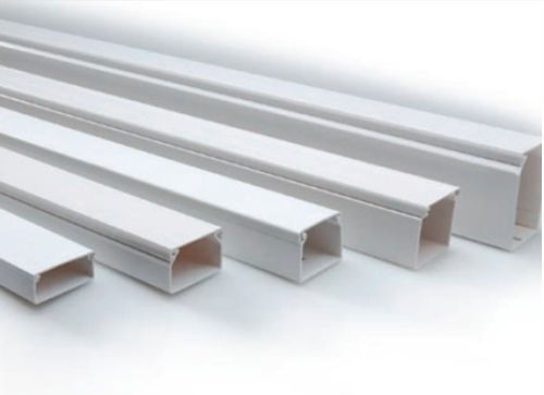 Kassinakis Κανάλι Καλωδίων από Πλαστικό 60x40mm Λευκό Σετ 2τμχ