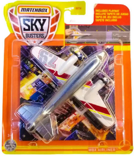 Mattel Skybusters Matchbox Airplane for 3+ years+ Years (Various Designs) 1pc Skybusters