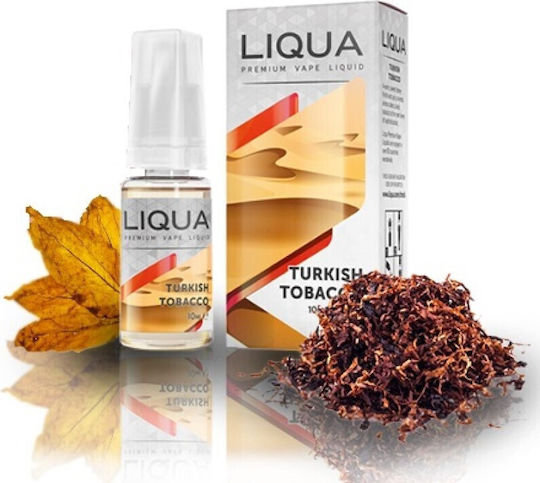 Liqua Ready-to-use E-Liquid Turkish Tobacco with Smoking Flavor 12mg 10ml