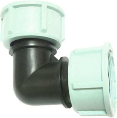 Palaplast 3217/0303 L Type Watering Pipe Connector with Female-Female Thread 25.4mm