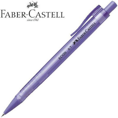 Faber-Castell Economy Creion mecanic Plastic 0.7mm cu Radiera Violet