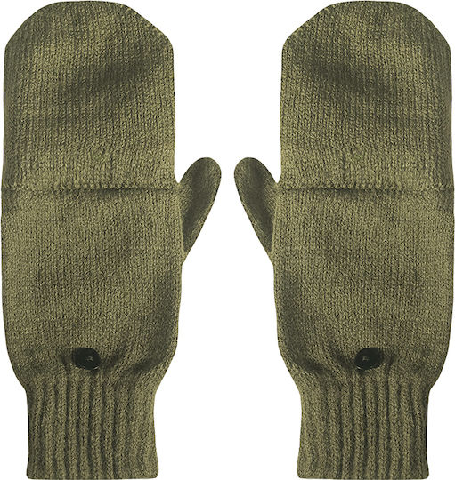 Brims and Trims Hunting Gloves 1175 Chaki Fingerless with Handful