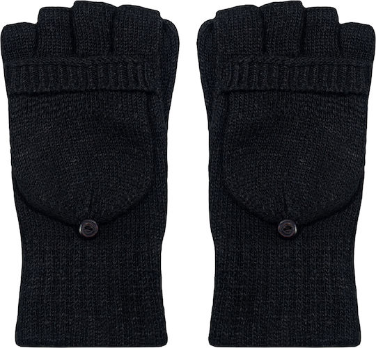 Hunting Gloves 1175 Black Fingerless with Handful