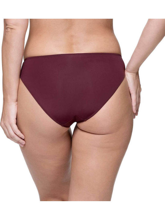 Women's Slip 2Pack Seamless with Lace Black/Bordeaux