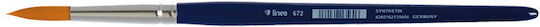 Lineo Round Paint Brush Πινέλο Στρόγγυλο Συνθετικό Νο1 No1