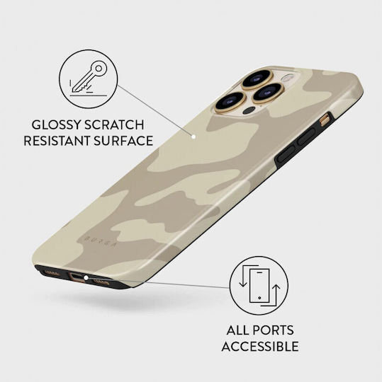 Burga Fashion Tough Back Cover Πλαστικό Dune (iPhone 13 Pro Max)