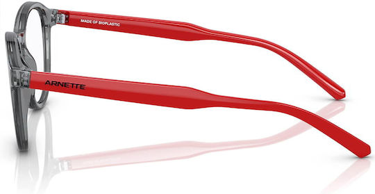 Arnette Plastic Eyeglass Frame Gray AN7218 2832