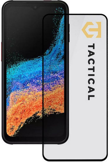 Tactical Glass Shield 5D Full Face Tempered Glass Μαύρο (Galaxy XCover6 Pro)