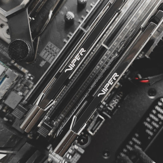 Patriot Viper Steel DDR4 με Module 1x8GB και Ταχύτητα 3600 για Desktop