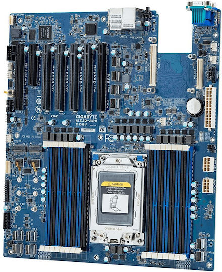 Gigabyte MZ32-AR0 SoC Дънна Платка Extended ATX с AMD SP3 Сокет MZ32-AR0