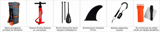 Viking Tomahawk 10′ 6” Inflatable SUP Board with Length 3.2m Multicolored