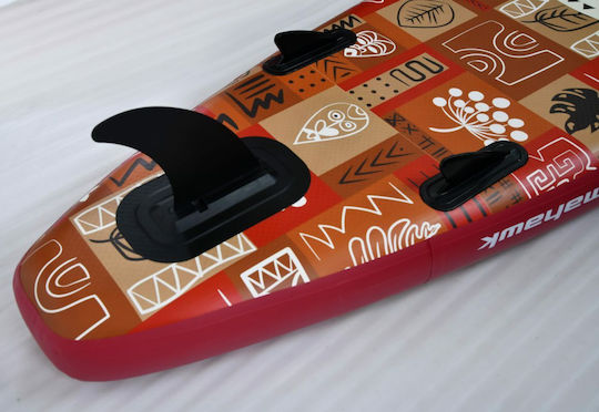 Viking Tomahawk 10′ 6” Inflatable SUP Board with Length 3.2m Multicolored