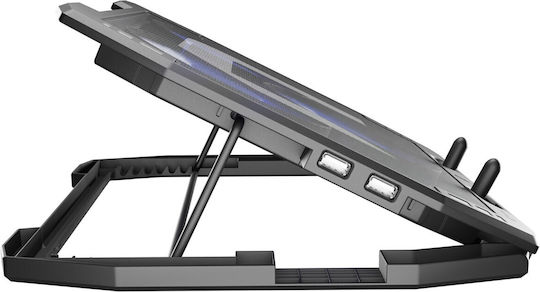 Natec Oriole Cooling Pad for Laptop up to 17.3" with 3 Fans and Lighting
