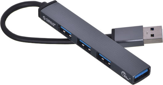 Orico Hub 3 Porturi USB 3.0 cu Conectare USB-A Gri