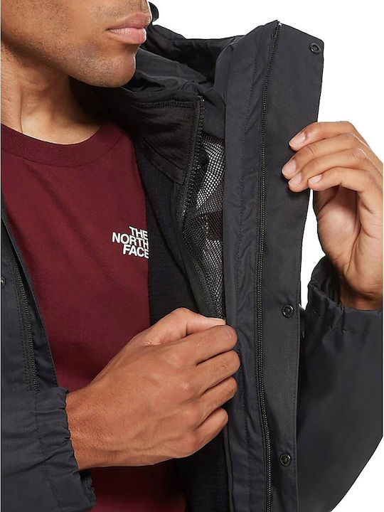 Quest Triclimate 3 in 1 Winter Jacket Waterproof and Windproof Black