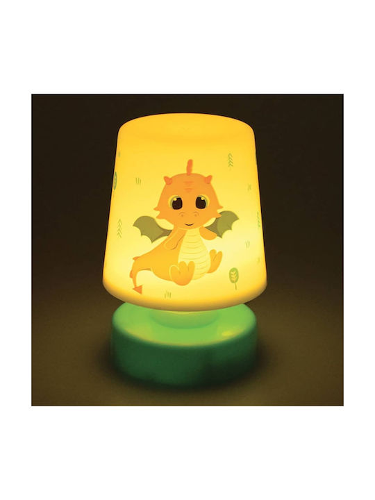 Ango Ango Nursery Night Light LED Leon Dragon Battery Blue