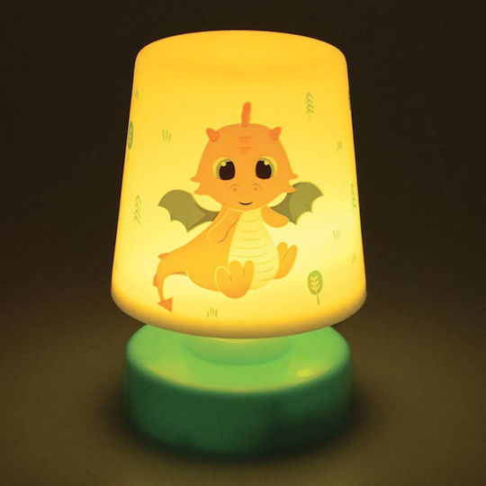 Ango Ango Nursery Night Light LED Leon Dragon Battery Blue