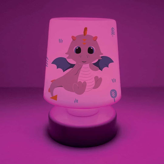 Ango Ango Nursery Night Light LED Leon Dragon Battery Blue