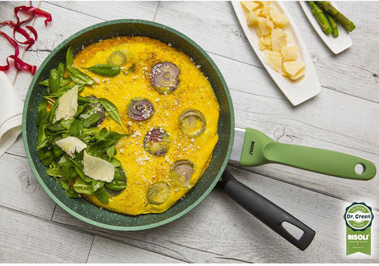 Risoli Dr.Green Pan made of Cast Aluminum with Non-Stick Coating 28cm