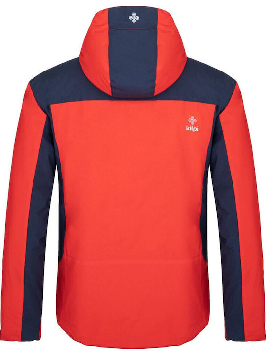 Kilpi Flip SM0113KI-RED Ανδρικό Μπουφάν για Σκι & Snowboard Κόκκινο