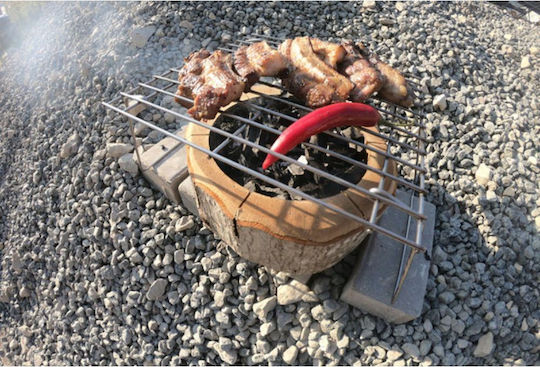 Origin Outdoors Grill Woodie Ψησταριά για Camping μιας Χρήσης