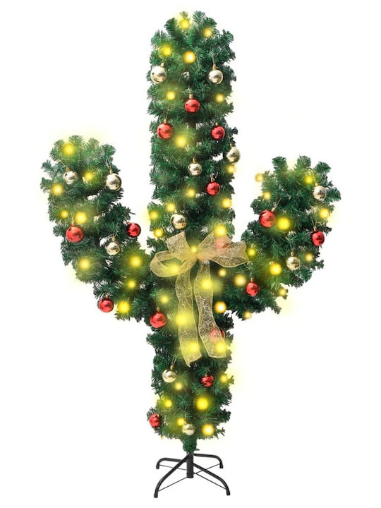 cu lumin LED Decoraiune de Crciun Plastic Brad 150cm. Electric  mpodobit Verde Cactus 344655 | Skroutz Romania