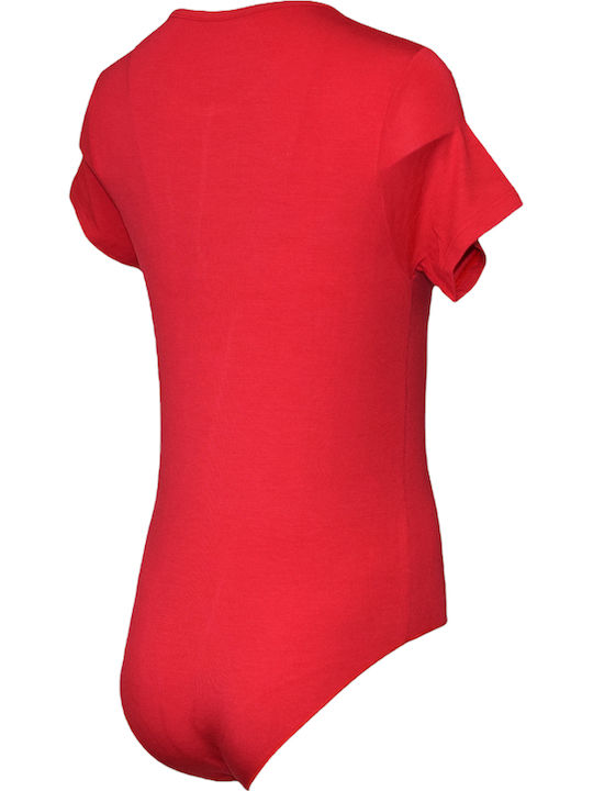 Frauen Bodysuit Rot