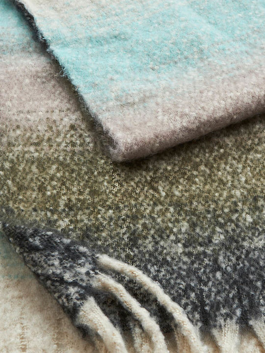 Women's Wool Scarf Turquoise